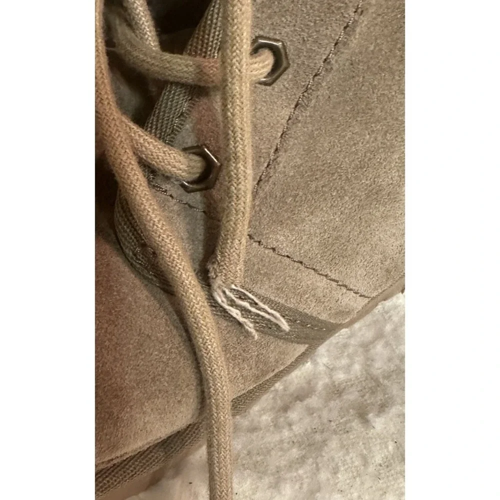 UGG Neumel 1094269 Charcoal Suede Lace Up Men Chakka Ankle Booties Size 9